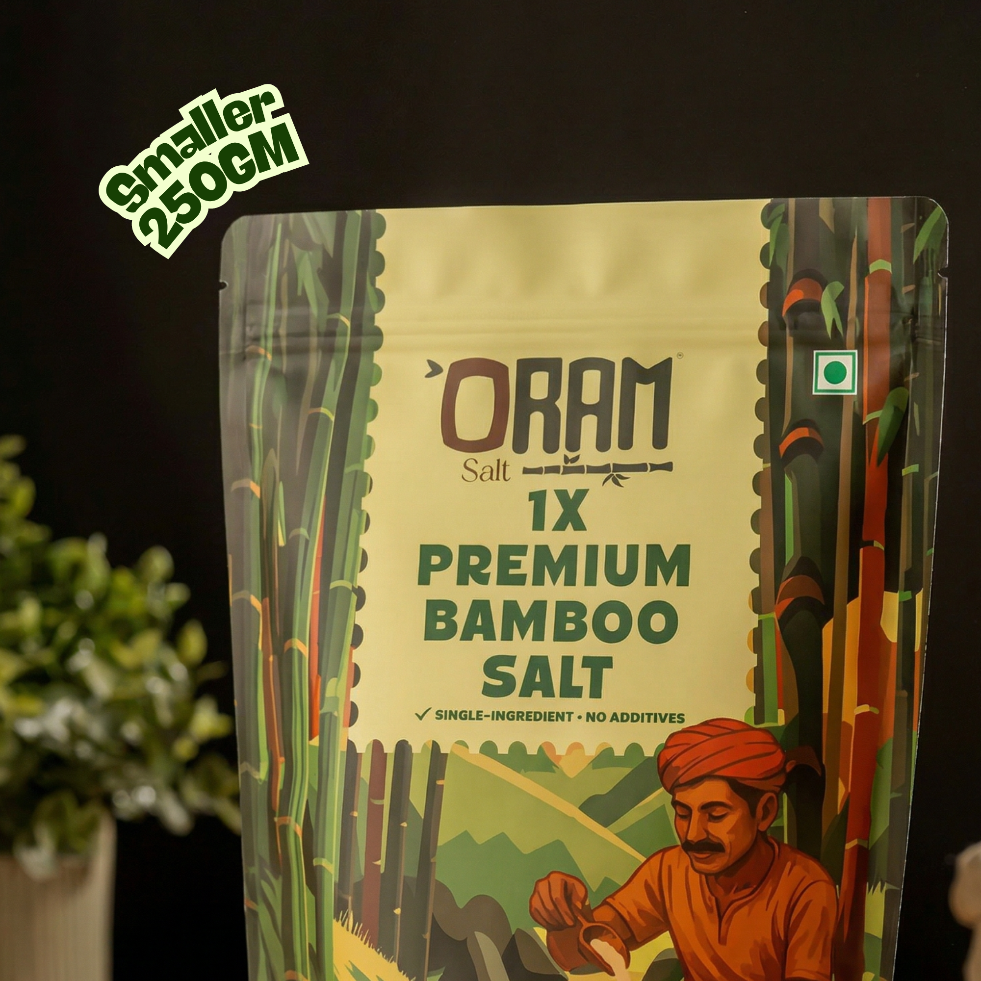 Oram Bamboo Salt (1x Fired)